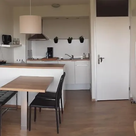 Апартаменты Vakantiestudio De Zeeparel Met Zwembad Де Панбархат